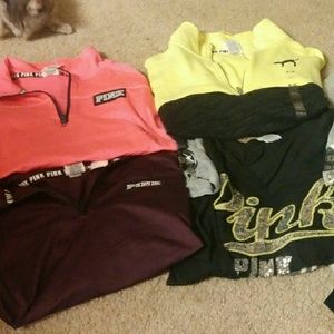 pink vs pullovers $30 a piece